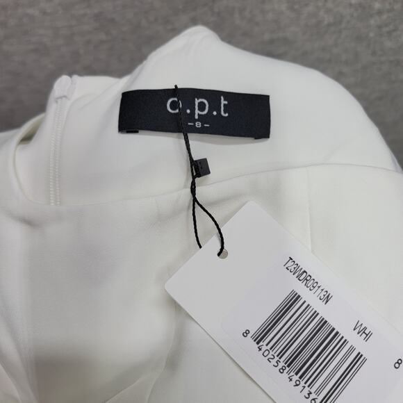 O.P.T. MELONIA MAXI DRESS, WHITE SIZE 8, NWT - Picture 5 of 12